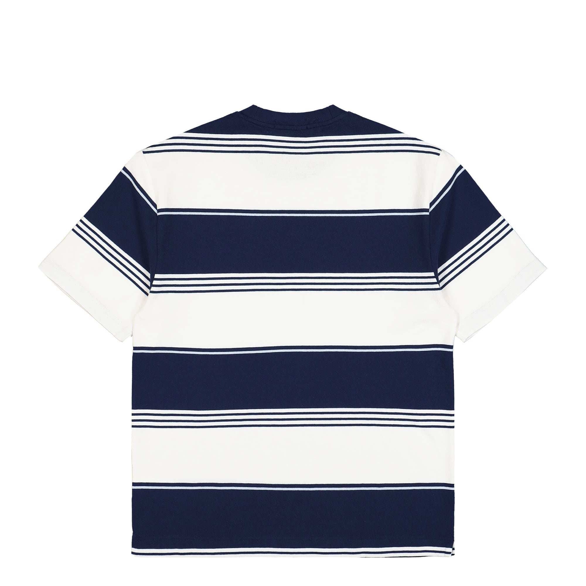 Fred Perry Heavyweight Striped T-Shirt Ecru T-Shirt M2410-560 Close-up | Overkill
