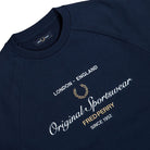 Fred Perry Original Sportswear Sweatshirt Tennis Blue Sweatshirt M2414-X86 Detailfoto | Overkill
