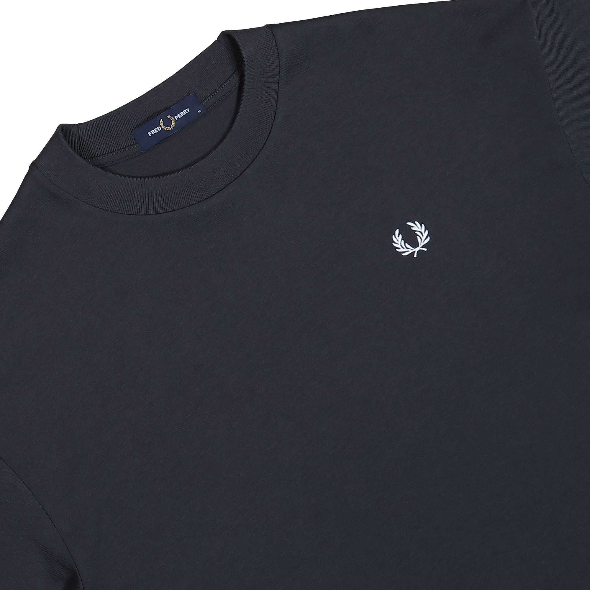 Fred Perry Back Print LRL Wreath T-Shirt Anchor Grey T-Shirt M2474-297 Detailfoto | Overkill
