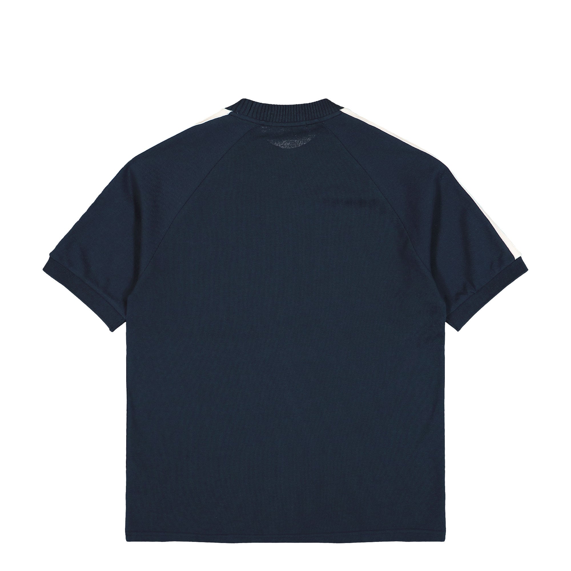 Fred Perry Cable Taped T-Shirt Navy T-Shirts M2499-608 Close-up | Overkill
