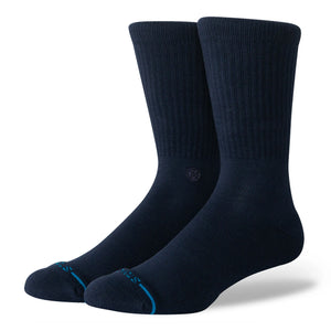Stance Icon Socks Dark Navy Socks M311D14ICO-DAN | Overkill
