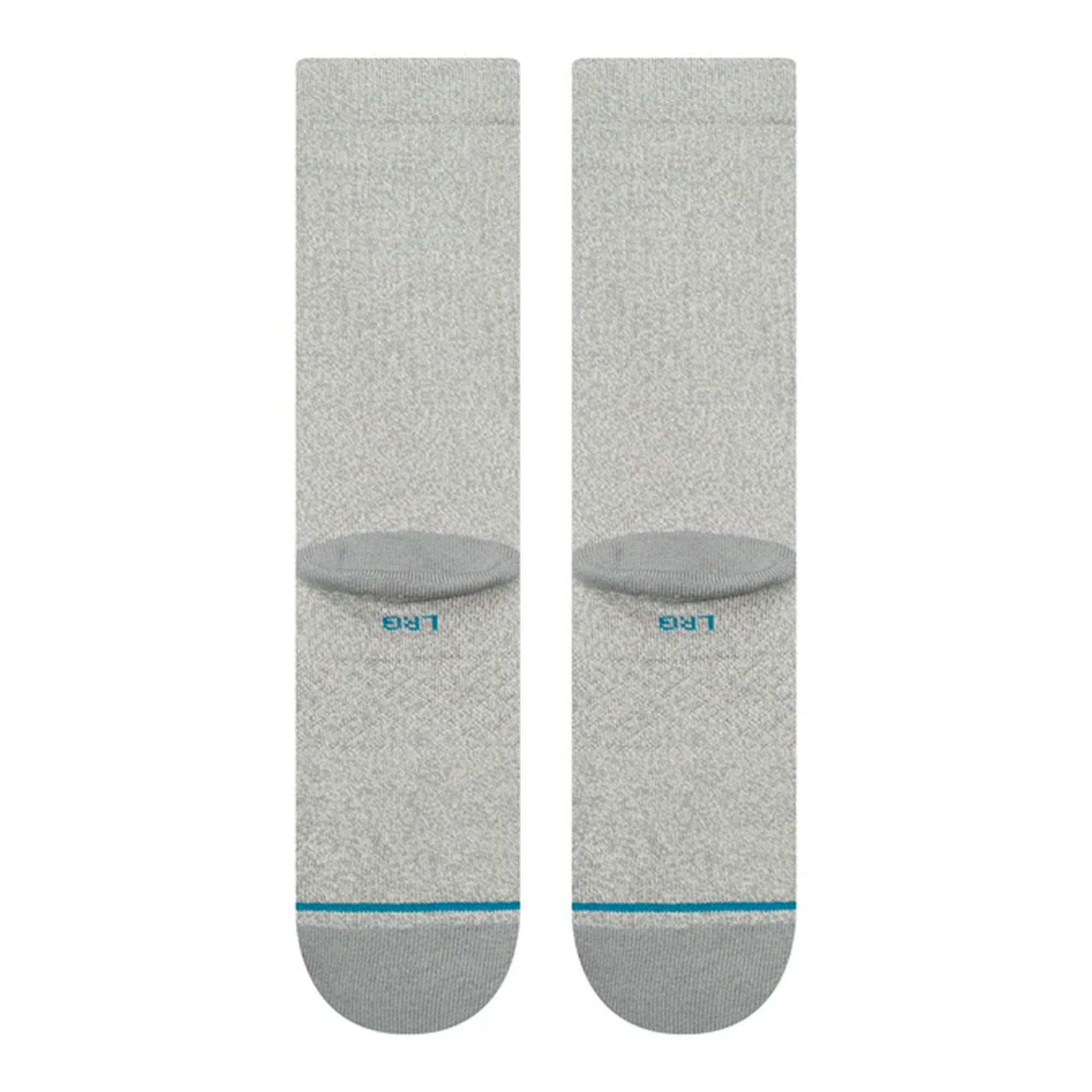 Stance Icon Socks Grey Heather Socks Material | Overkill