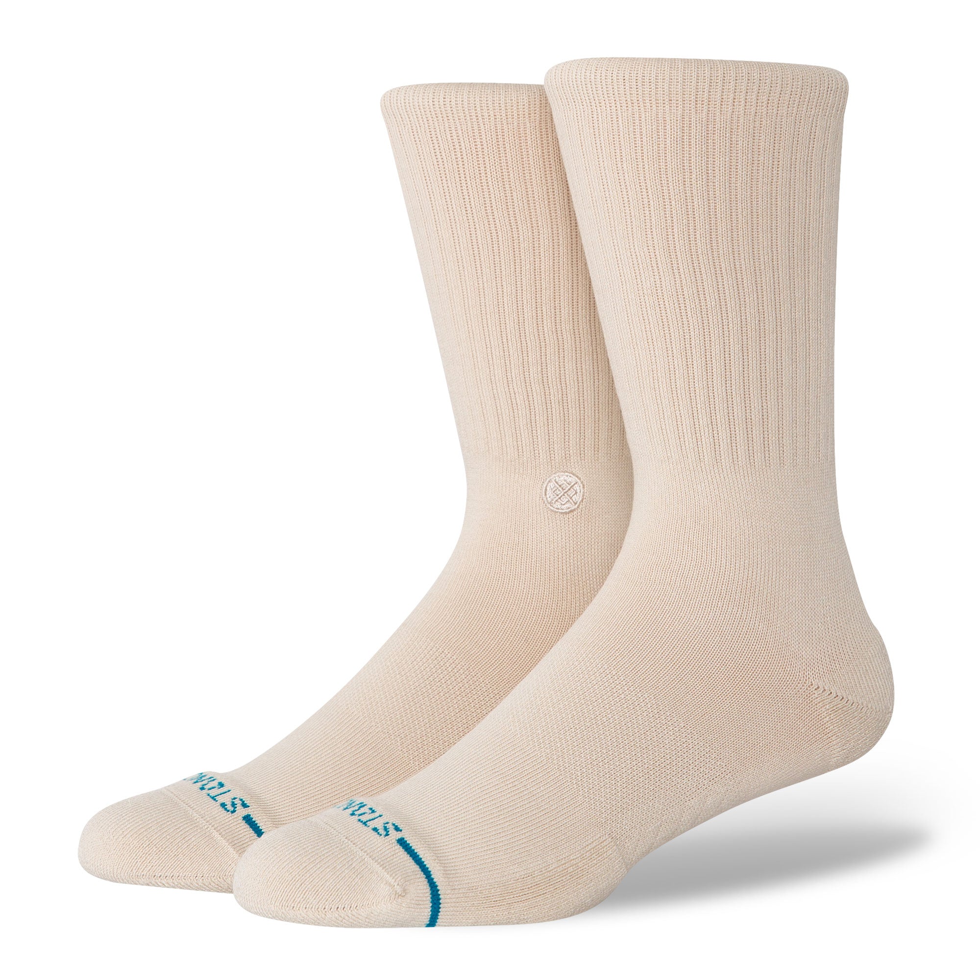 Stance Icon Socks Oatmeal Socks M311D14ICO-OAT | Overkill