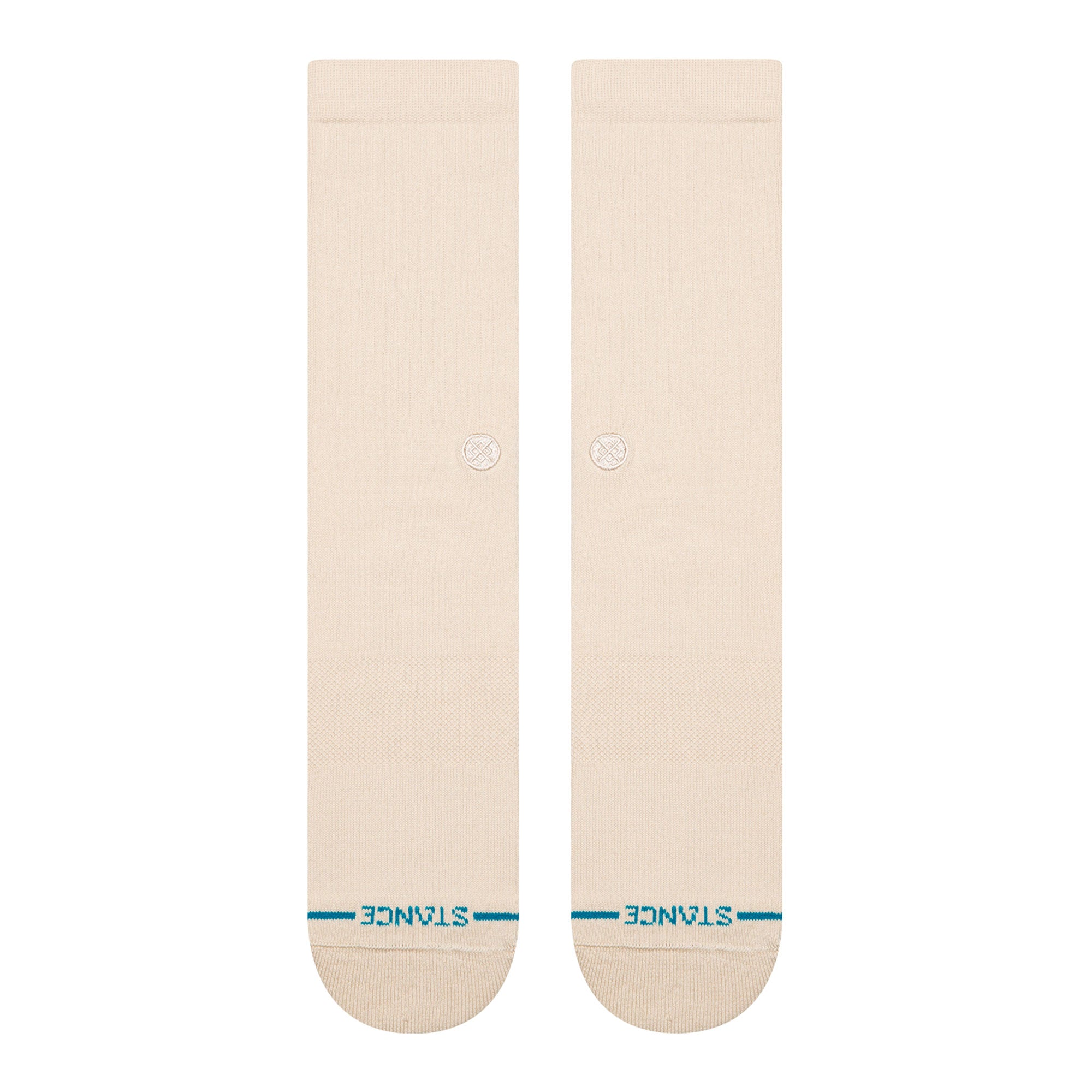 Stance Icon Socks Oatmeal Socks M311D14ICO-OAT Close-up | Overkill