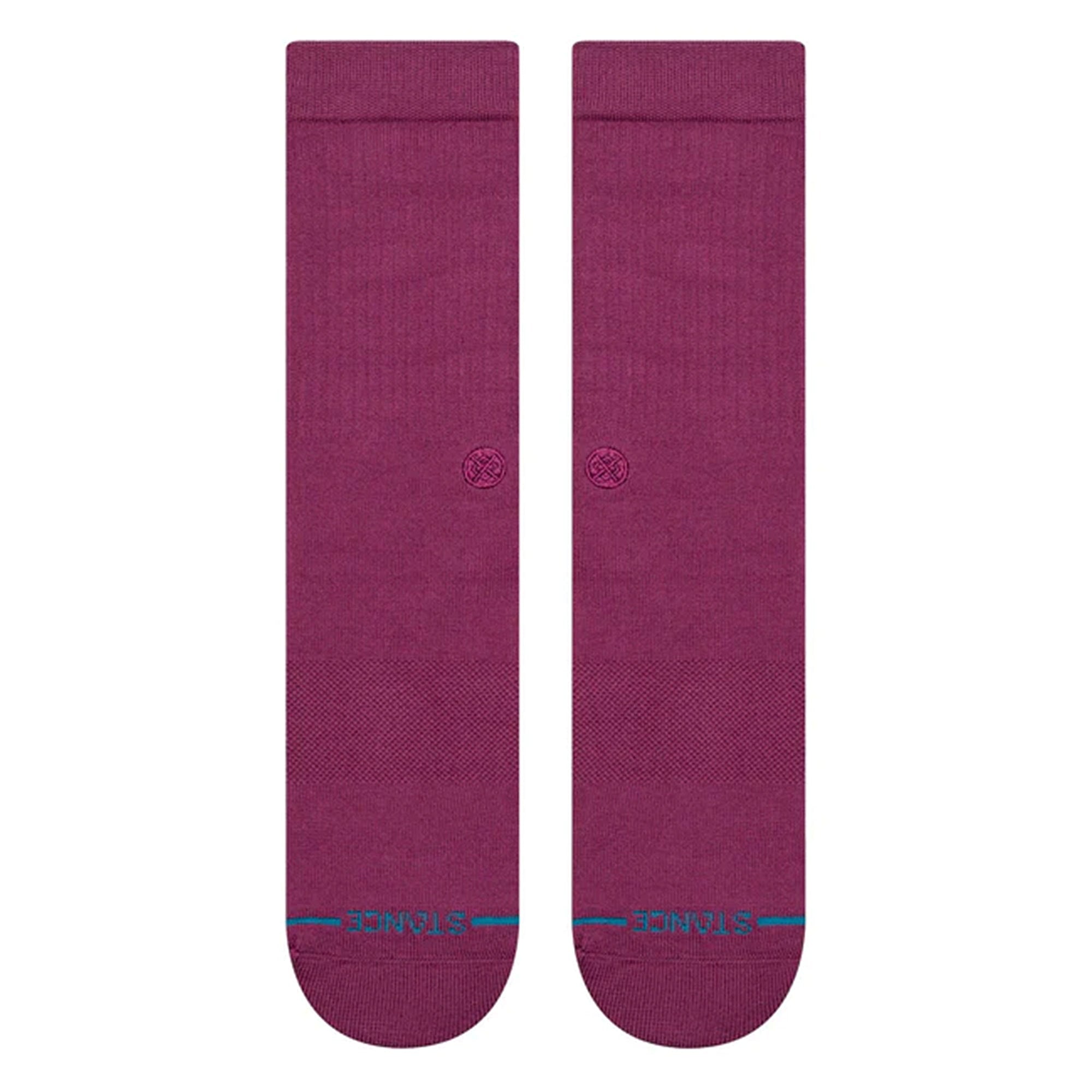Stance Icon Socks Berry Socks Material | Overkill