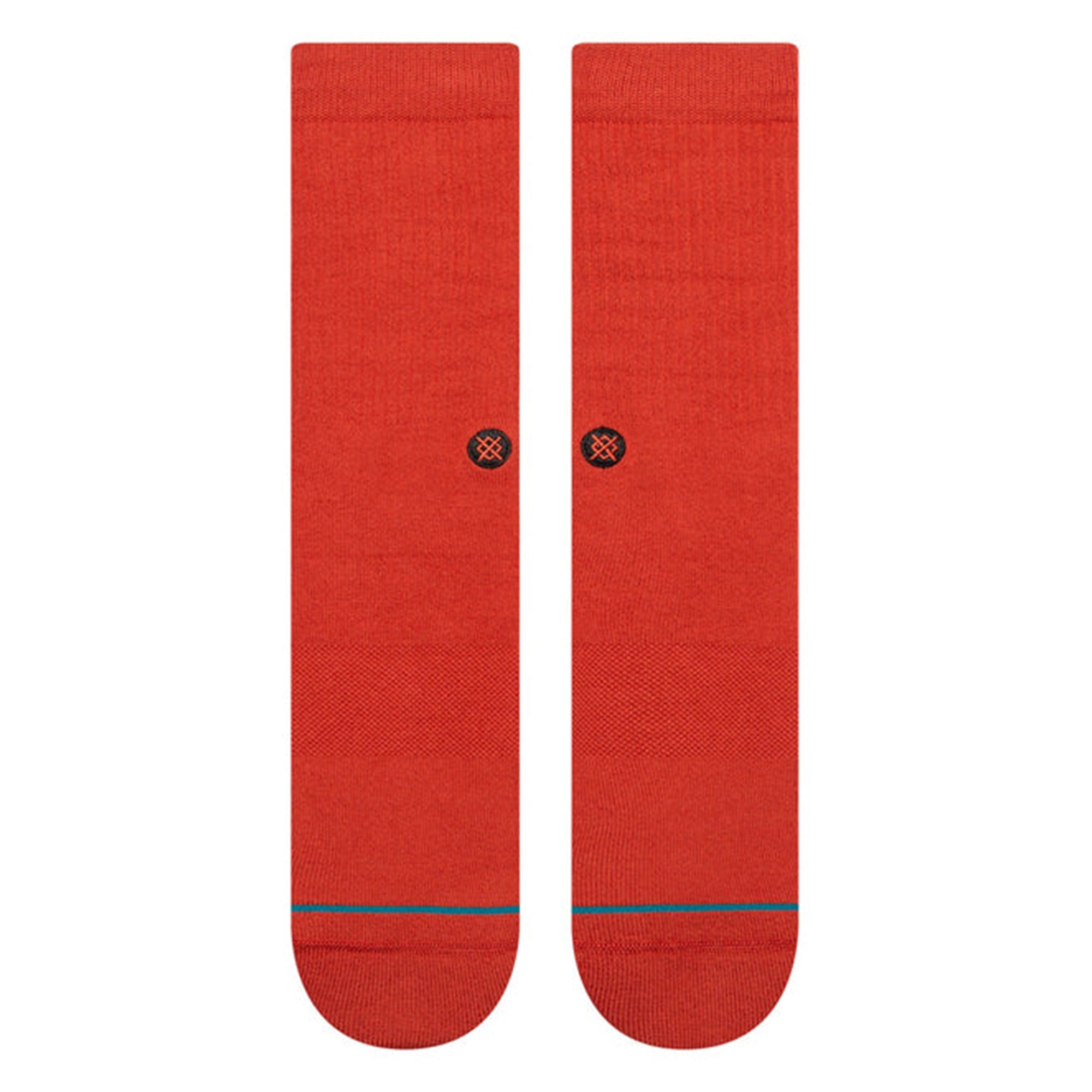 Stance Icon Socks Dark Red Socks Close-up | Overkill