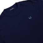 Fred Perry Oversized T-Shirt Twilight Navy T-Shirt M3481-34C Detailfoto | Overkill
