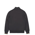 Fred Perry Half Zip Sweatshirt Anchor Grey / Dark Caramel Sweatshirts Material | Overkill