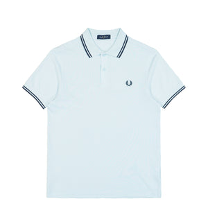 Fred Perry Twin Tipped Fred Perry Shirt Light Ice / Anchor Grey / Anchor Grey Polo Shirts M3600-03C | Overkill
