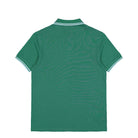 Fred Perry Twin Tipped Fred Perry Shirt Sport Green / Light Ice / Light Ice Polo Shirts M3600-81B Close-up | Overkill
