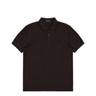 Fred Perry Twin Tipped Fred Perry Shirt Rich Brown / Black Polo Shirt M3600-86C | Overkill
