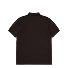 Fred Perry Twin Tipped Fred Perry Shirt Rich Brown / Black Polo Shirt M3600-86C Close-up | Overkill
