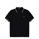 Fred Perry Twin Tipped Fred Perry Shirt Ace Blue / Snow White / Tennis Blue Black M3600-P69 | Overkill
