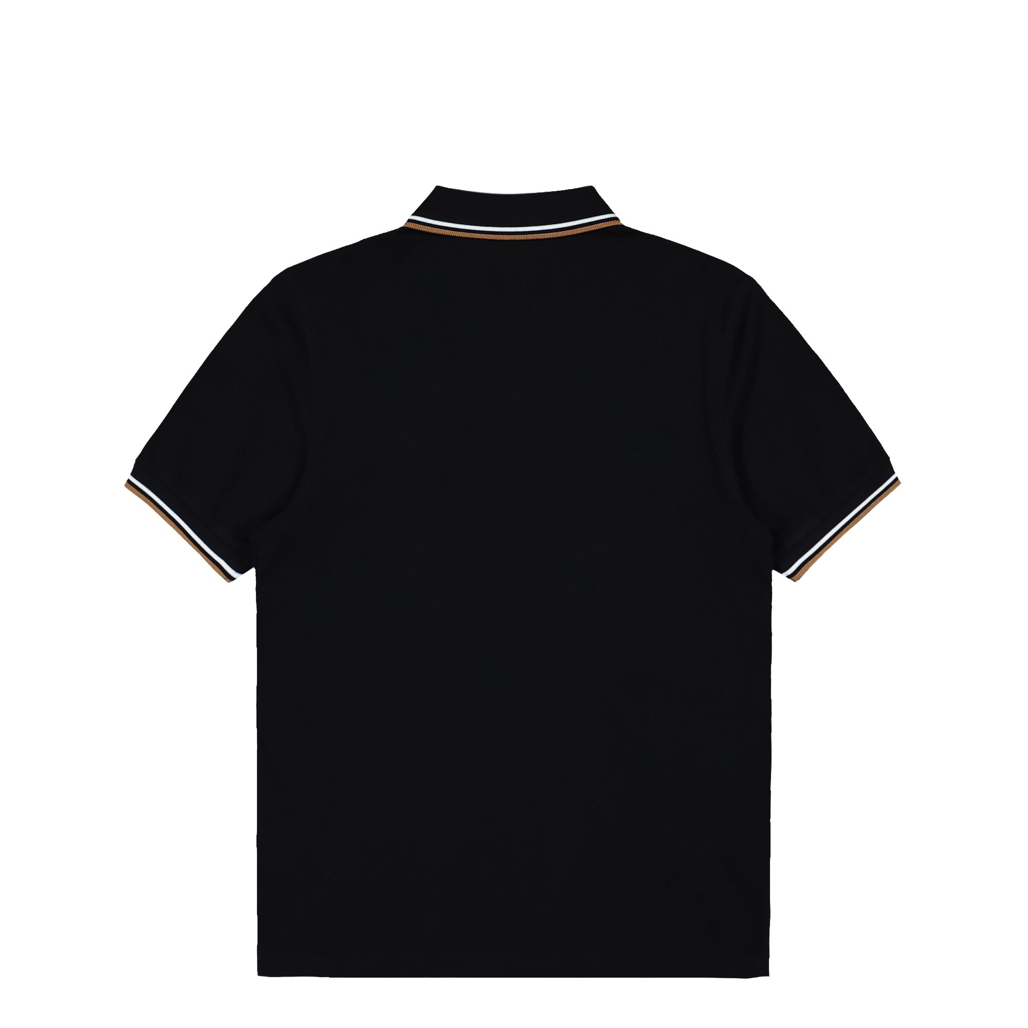 Fred Perry Twin Tipped Fred Perry Shirt Ace Blue / Snow White / Tennis Blue Black M3600-P69 Close-up | Overkill
