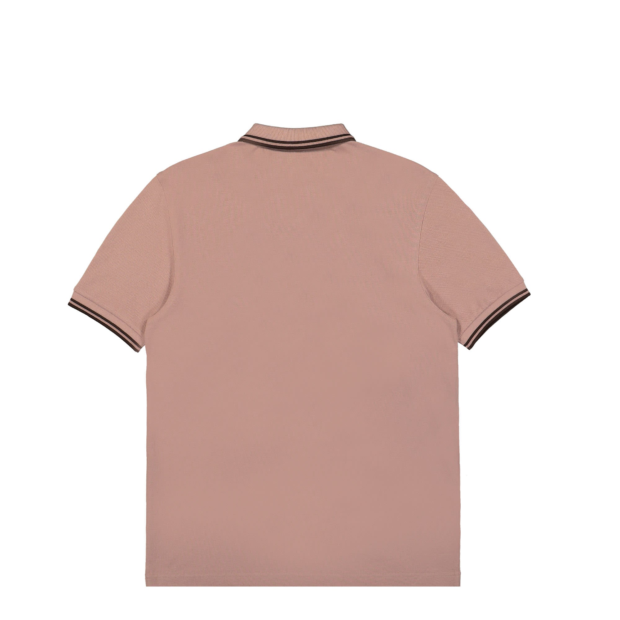 Fred Perry Twin Tipped Fred Perry Shirt Dark Pink / Burnt Tobacco Polo Shirts Material | Overkill