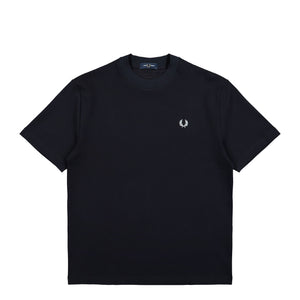 Fred Perry Waffle T-Shirt Navy T-Shirt M3674-608 | Overkill
