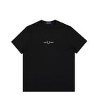 Fred Perry Embroidered T-Shirt Black T-Shirts M4580-102 | Overkill