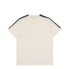 Fred Perry Contrast Tape Ringer T-Shirt Ecru T-Shirt M4613-30B Close-up | Overkill
