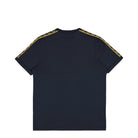 Fred Perry Contrast Tape Ringer T-Shirt Navy T-Shirt M4613-51C Close-up | Overkill
