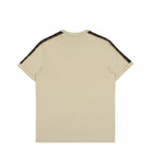 Fred Perry Contrast Tape Ringer T-Shirt Warm Grey / Brick T-Shirts Material | Overkill
