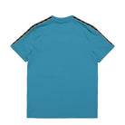 Fred Perry Contrast Tape Ringer T-Shirt Runaway Bay Ocean / Warm Grey T-Shirts Material | Overkill