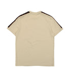 Fred Perry Contrast Tape Ringer T-Shirt Oatmeal / Whisky Brown T-Shirts Material | Overkill