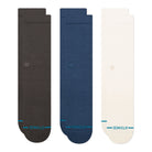 Stance Icon 3 Pack Socks Charcoal Socks M556D18ICP-CHR | Overkill
