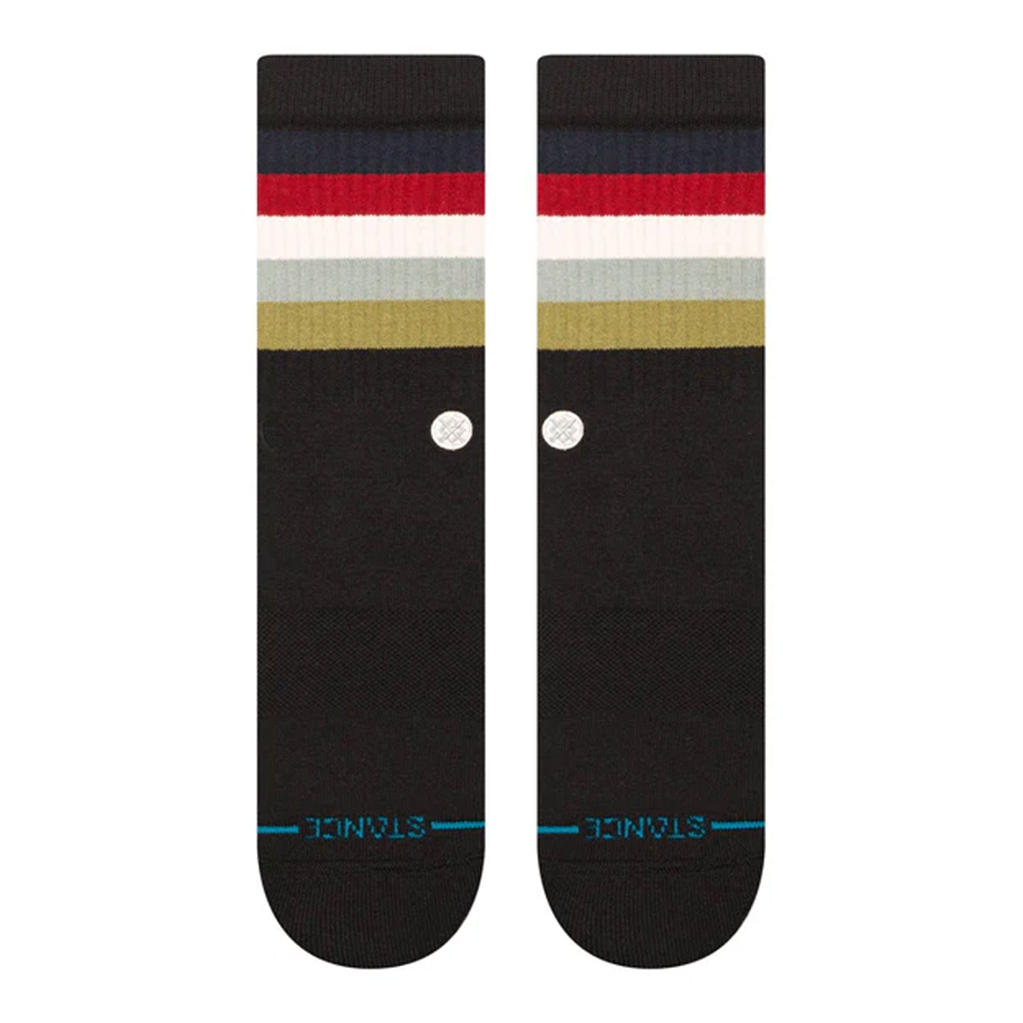 Stance Maliboo Socks Black Fade Socks Close-up | Overkill