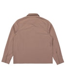 Fred Perry Zip Overshirt Dark Pink Jackets Material | Overkill