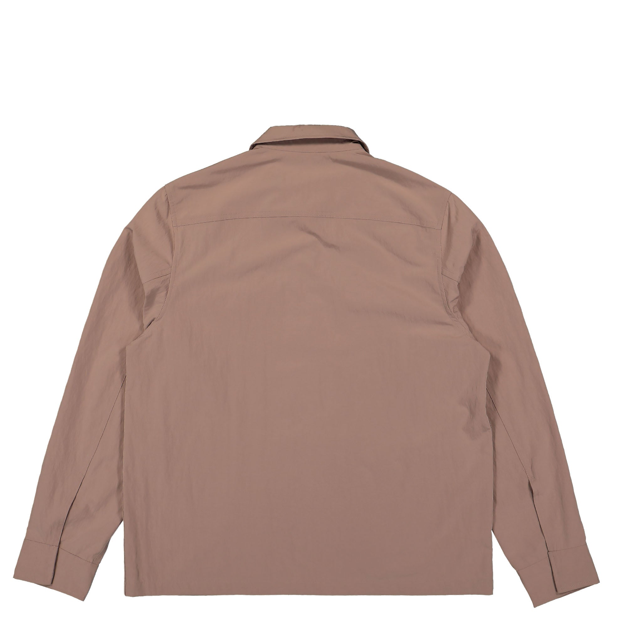 Fred Perry Zip Overshirt Dark Pink Jackets Material | Overkill