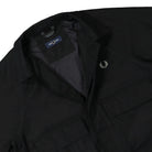 Fred Perry Utility Overshirt Black Shirts Close-up | Overkill