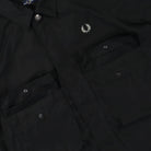 Fred Perry Utility Overshirt Black Shirts Detailfoto | Overkill