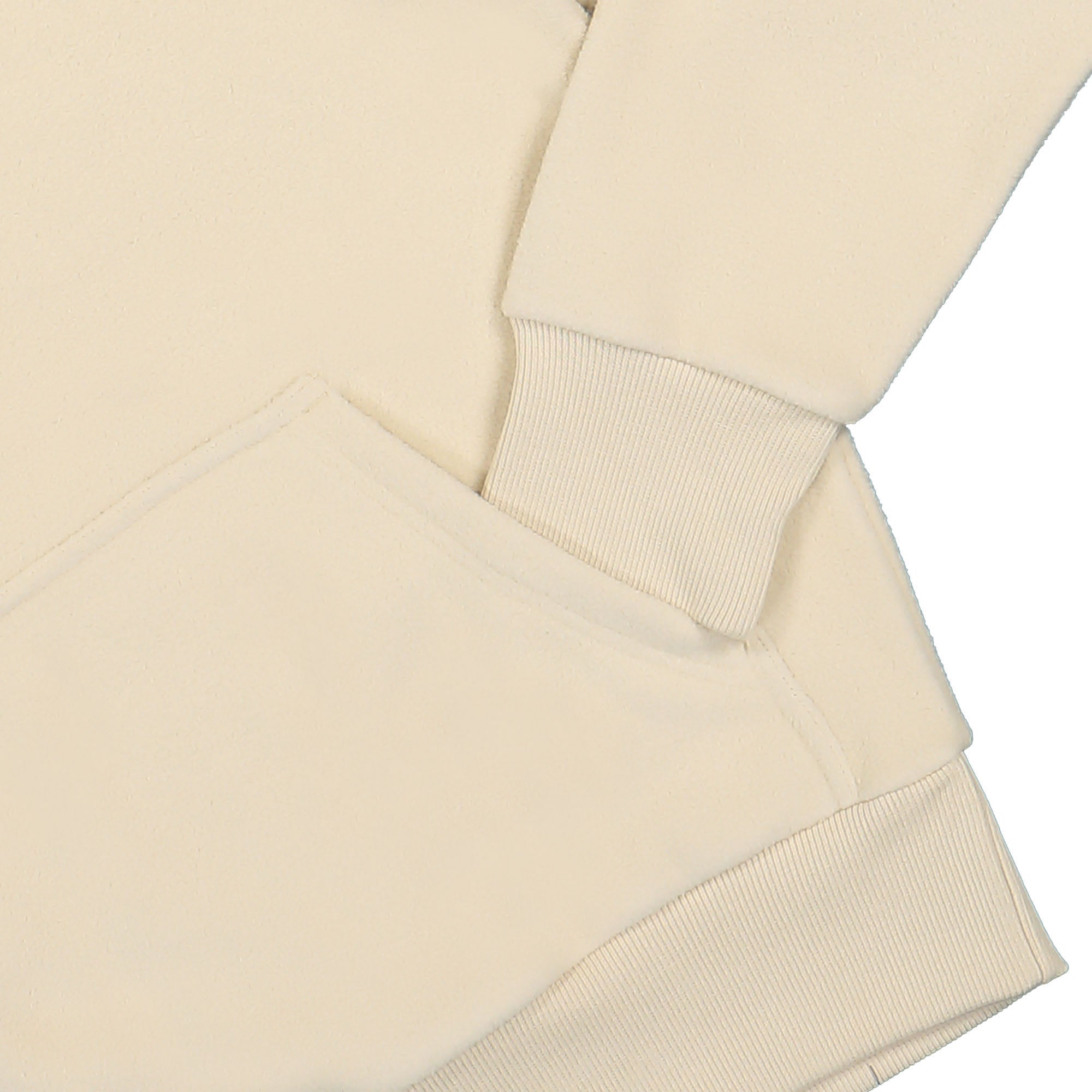 Fred Perry Polar Fleece Hooded Oatmeal Hoodies Detailfoto | Overkill