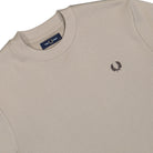 Fred Perry Crew Neck Sweatshirt Warm Oat / Cortege Green / Black To Black Sweatshirts M7535-50A Detailfoto | Overkill
