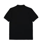 Fred Perry Woven Mesh Relaxed Poloshirt Black Polo Shirts Material | Overkill