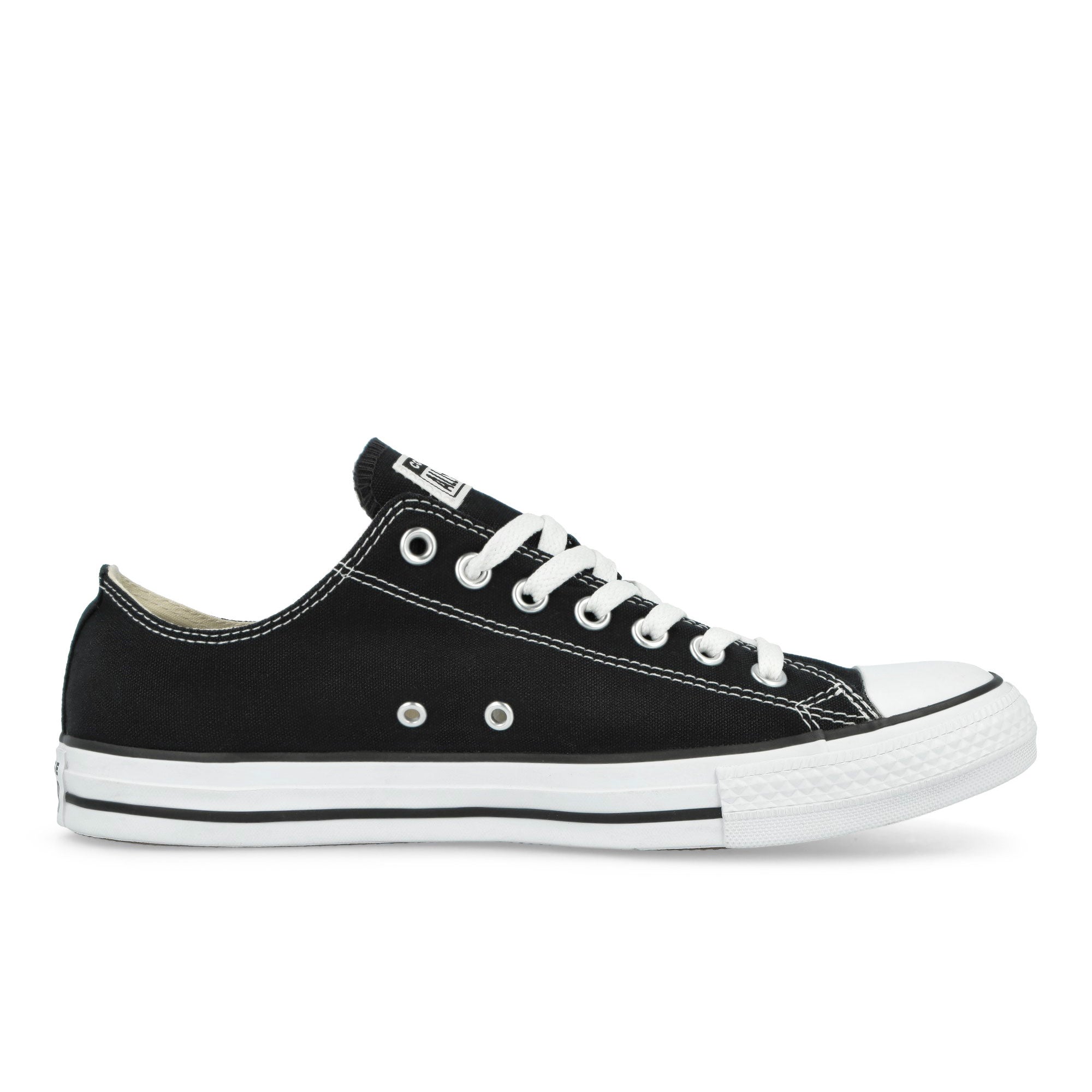 Converse All Star OX Black Low Top Sneakers M9166C Silhouette | Overkill
