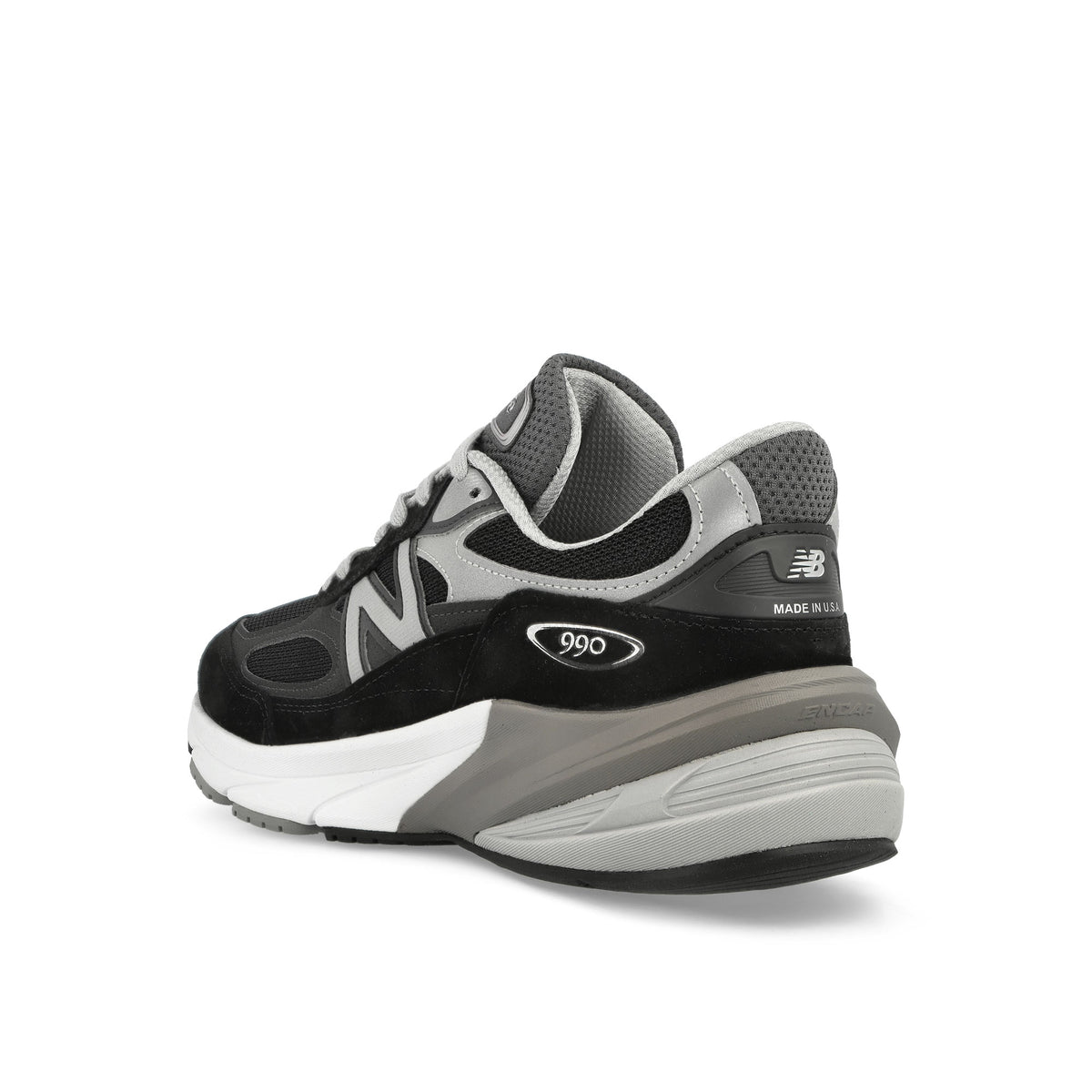 New Balance M990BK6 Black / White Low Top Sneakers  Material | Overkill