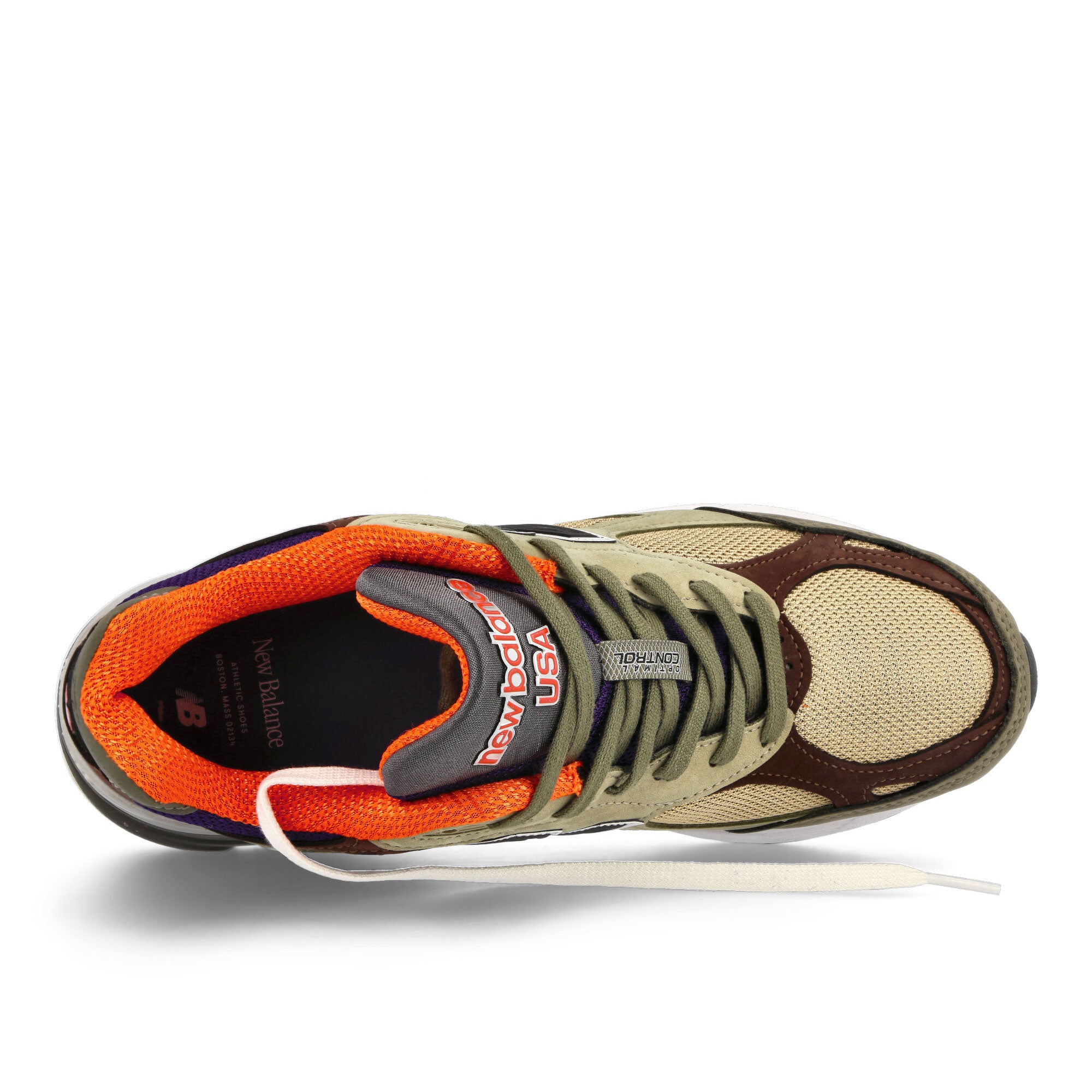 New Balance M990BT3 Shore Line-Dark Ocean Low Top Sneakers  Detailfoto | Overkill