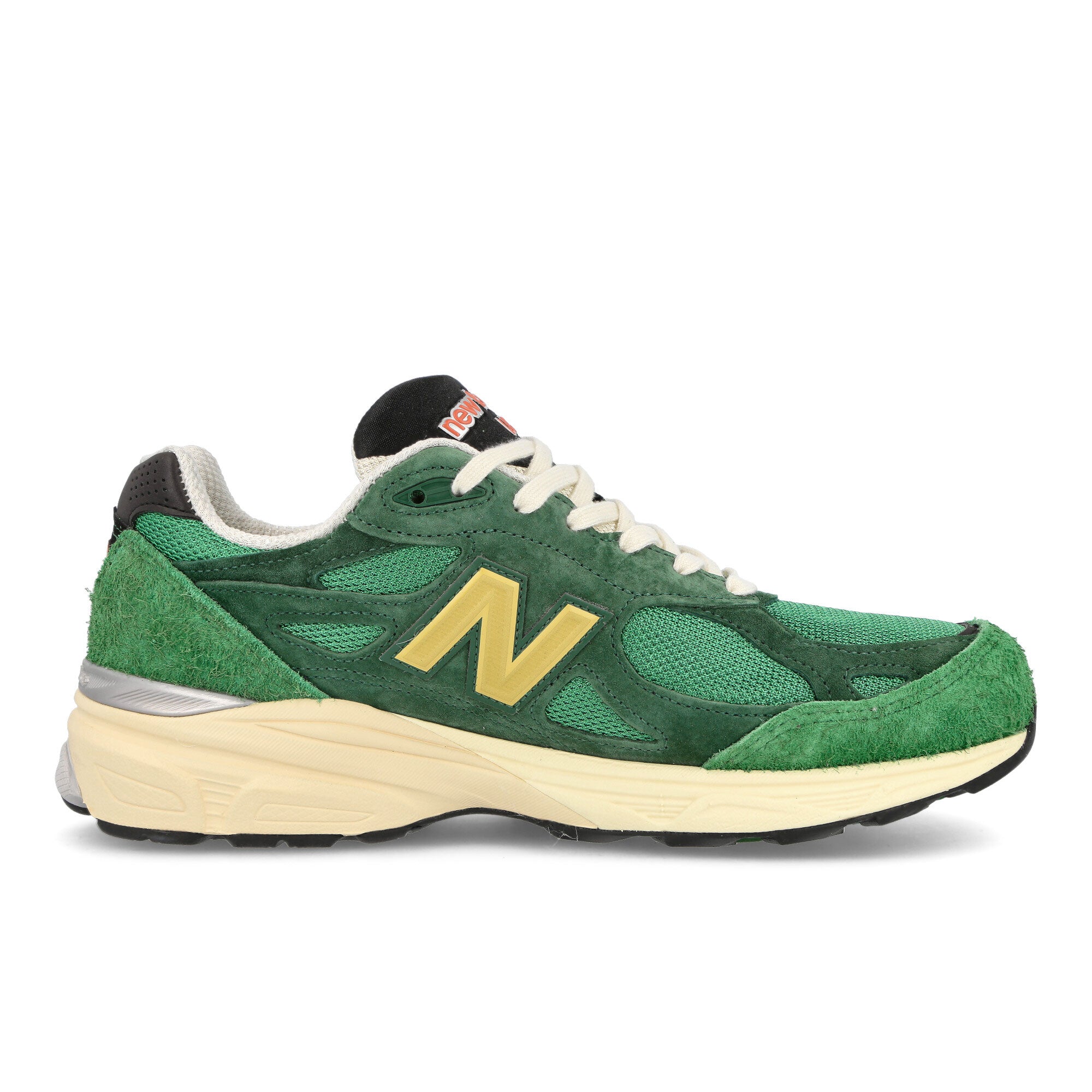 New Balance M990GG3 Green-Yellow-Beige Low Top Sneakers  Silhouette | Overkill