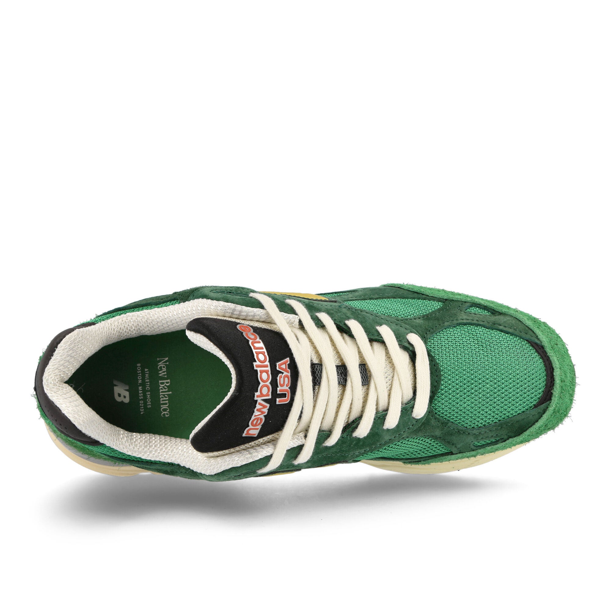 New Balance M990GG3 Green-Yellow-Beige Low Top Sneakers  Detailfoto | Overkill