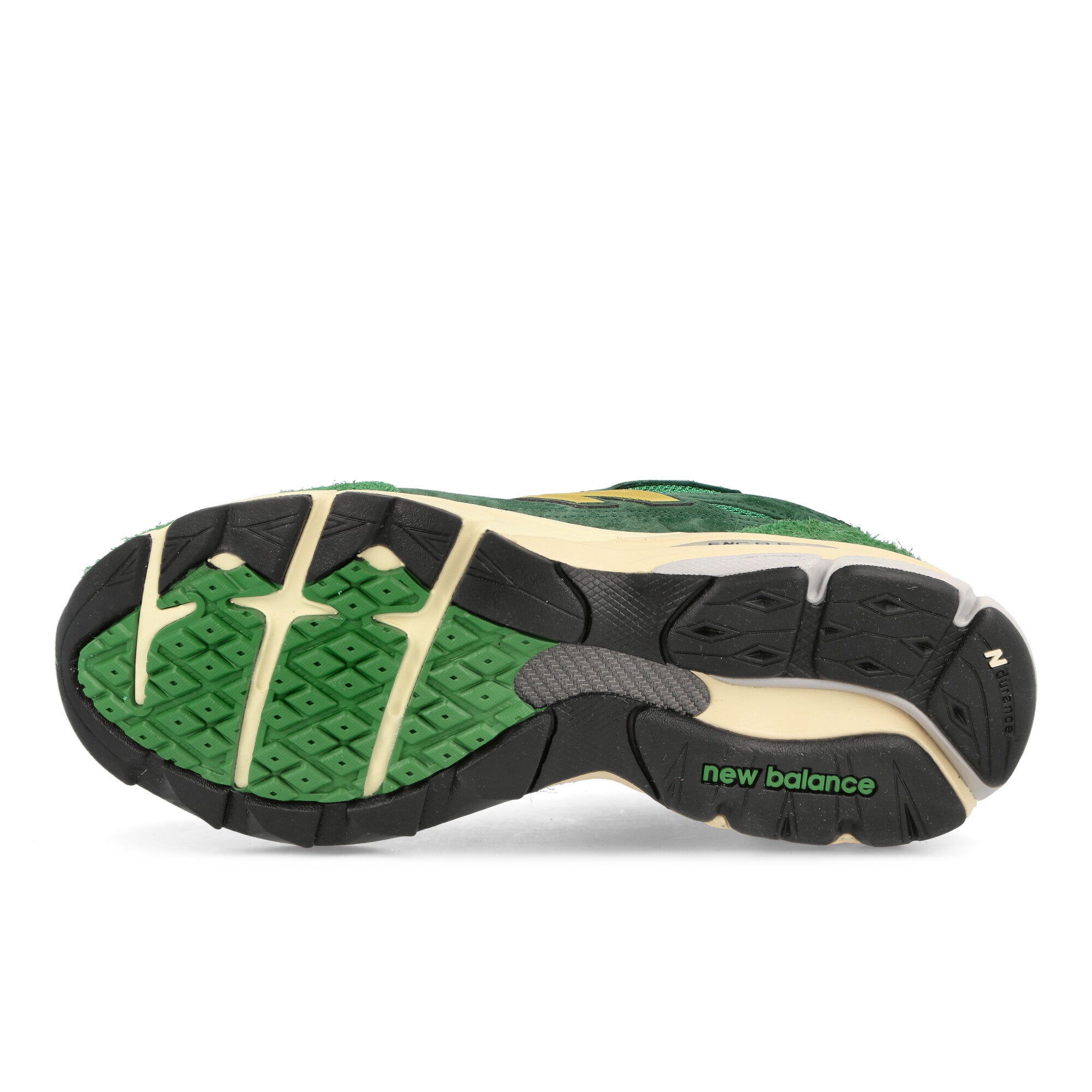 New Balance M990GG3 Green-Yellow-Beige Low Top Sneakers  Detail View 1 | Overkill