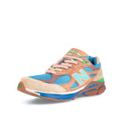 New Balance M 990 JG3 Brown Low Top Sneakers  Close Up | Overkill