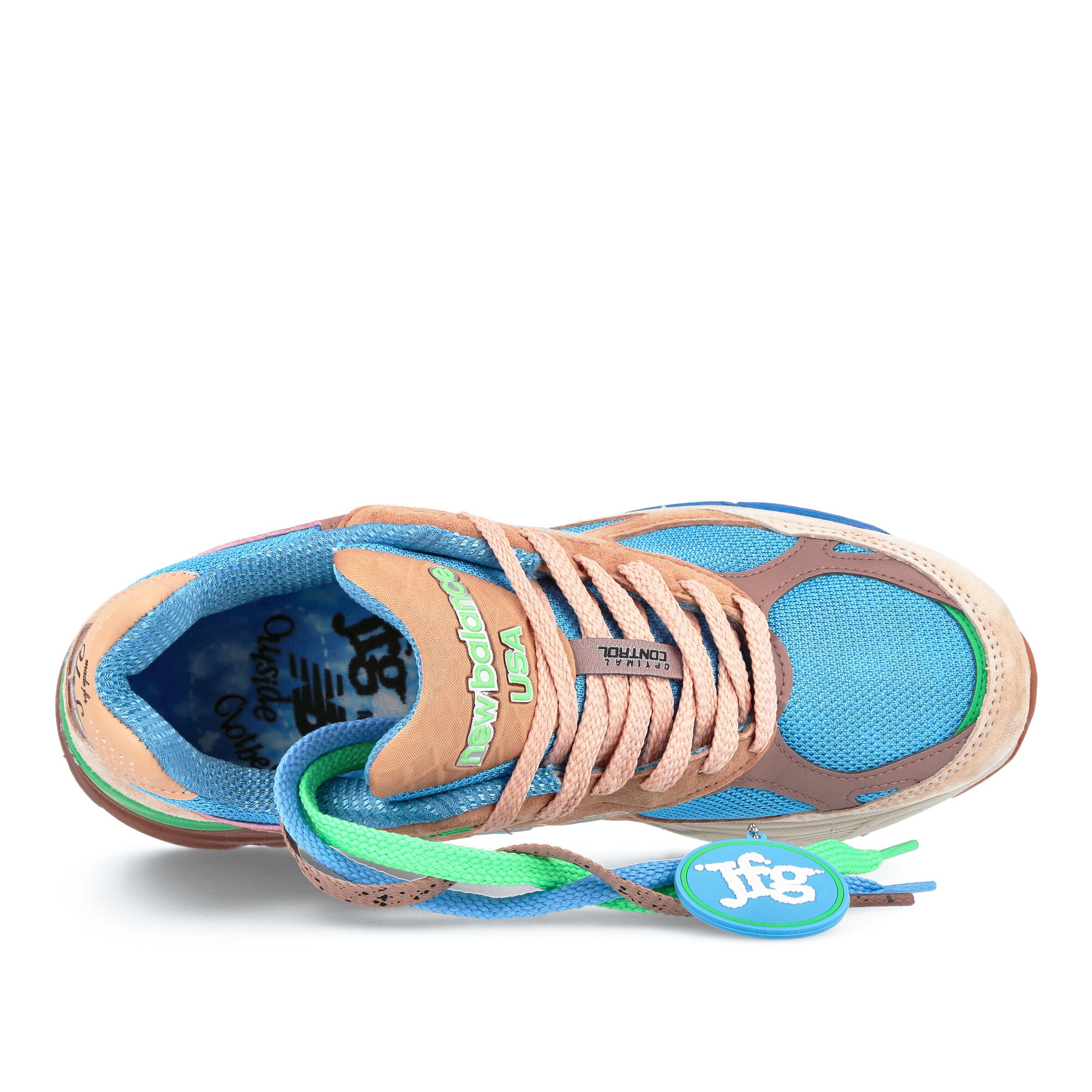 New Balance M 990 JG3 Brown Low Top Sneakers  Detailfoto | Overkill