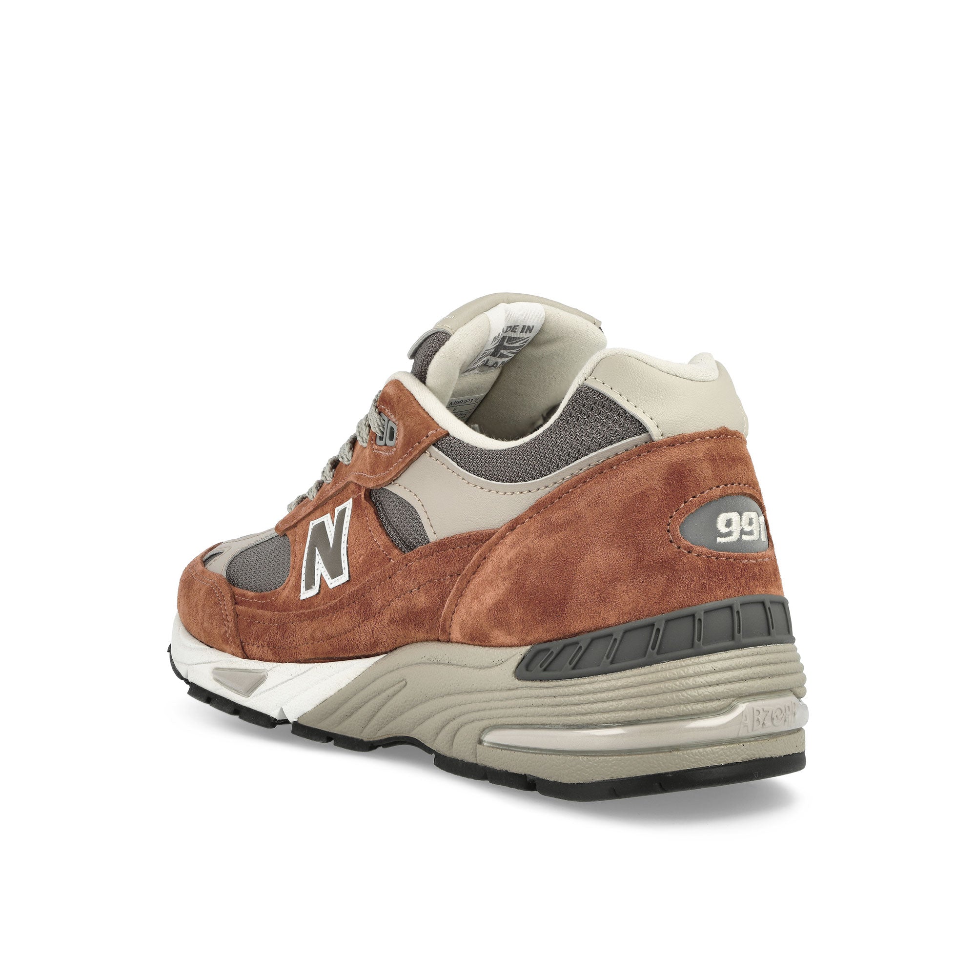 New Balance M991PTY Sequoia / Falcon Sneakers  Material | Overkill