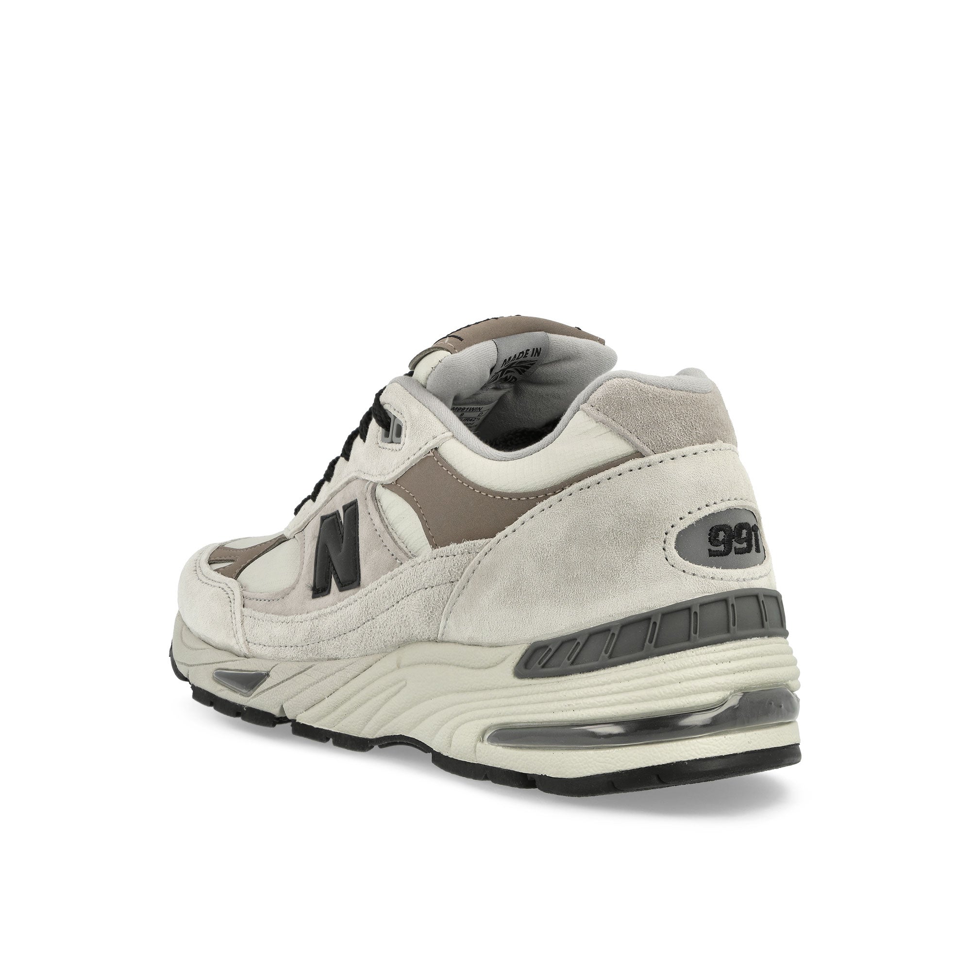 New Balance M991WIN Pelican / Island Fossil Low Top Sneakers  Material | Overkill