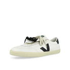 Veja Panenka Leather White Low Top Sneakers MG0221673B Close-up | Overkill
