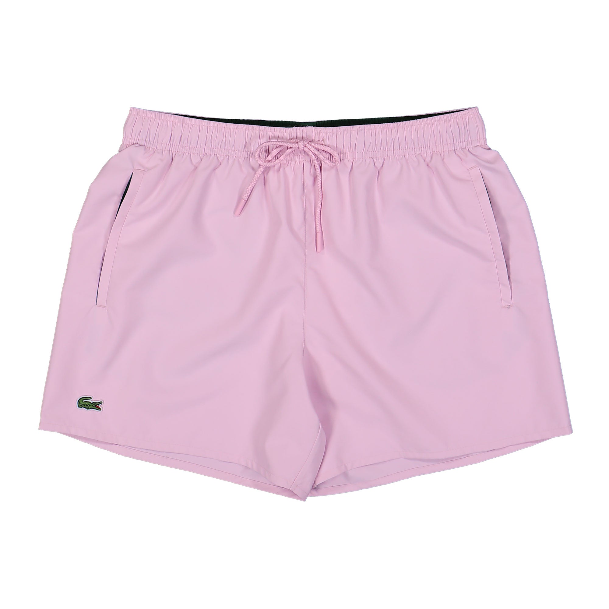 Lacoste Short Quick Dry Swim Trunks Rose / Vert Shorts MH6270-00 1MW | Overkill
