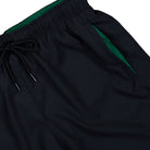 Lacoste Short Quick-Dry Swim Trunks Black / Green Swimwear MH6270-00 964 Detail View 1 | Overkill