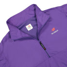 New Balance Made In USA QTR Zip Top Prism Purple Windbreaker Close-up | Overkill