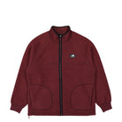 New Balance Athletics Polar Fleece Full Zip Burgundy Fleece Jackets MJ33503 / NBY | Overkill